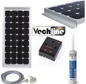 VECHLINE KIT SOLAR MONOCRISTALINO 75W