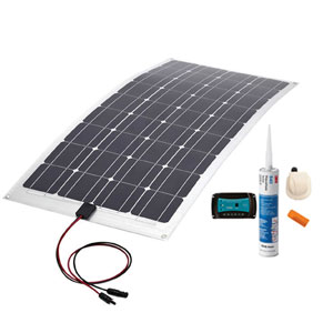 VECHLINE kit PLACA SOLAR 150W FLEXIBLE