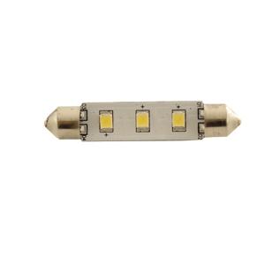 VECHLINE BOMBILLA 3 LED DOBLE POLO 42 mm