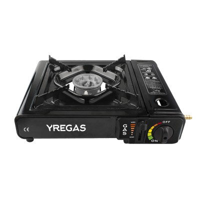 YREGAS COCINA DUAL (CARTUCHO+MANGUERA GAS)