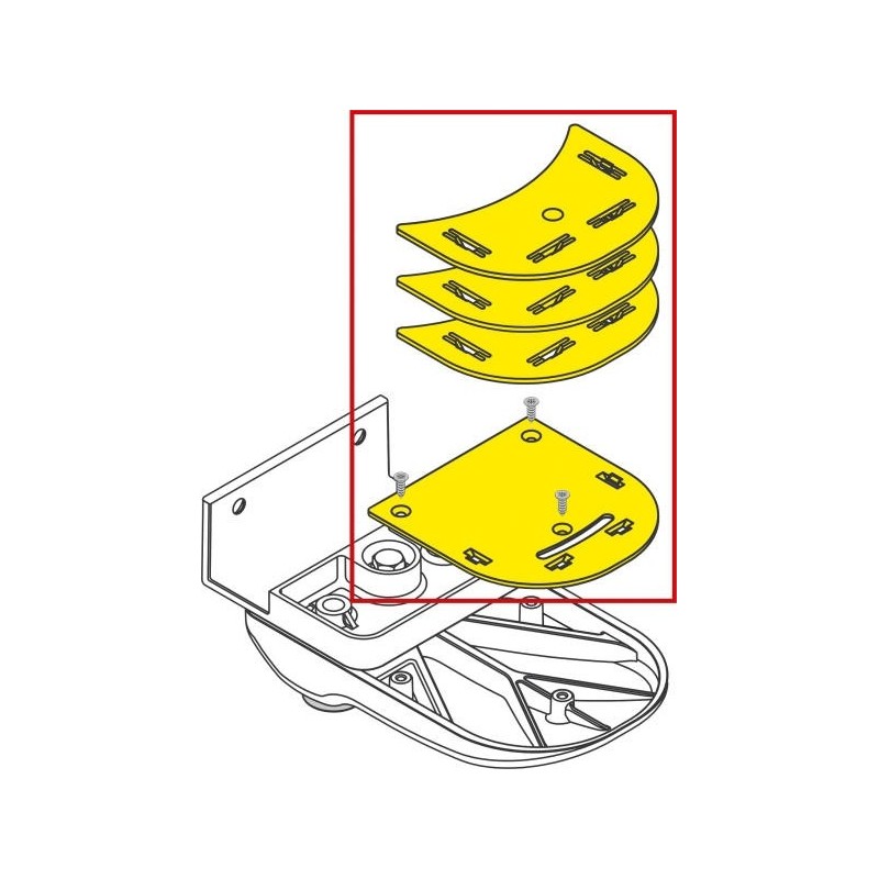 FIAMMA ESPACIADOR  KIT SAFE DOOR