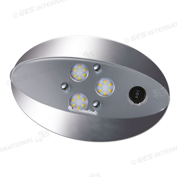 PLAFÓN LED 18 LED OVALADA                                                             