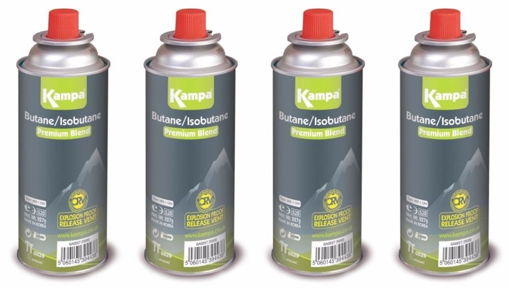 KAMPA-DOMETIC PACK 4 CARTUCHOS GAS 227 GRS.