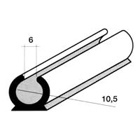 GUIA ALUMINIO PARA TOLDO