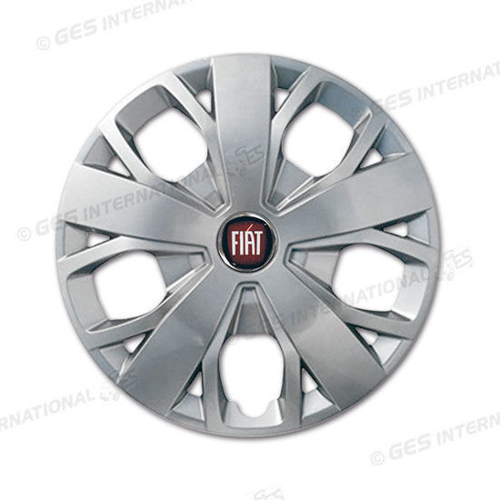 TAPACUBOS FIAT DUCATO 16" LOGO ROJO