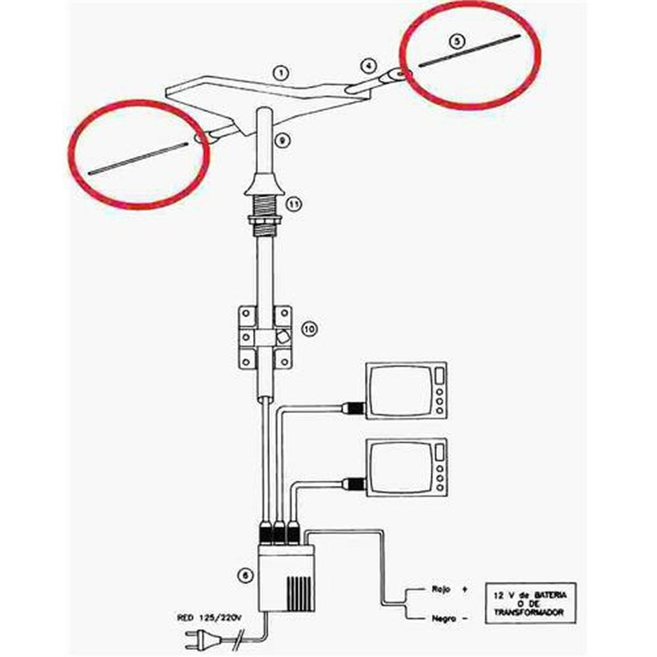 VARILLA  ANTENA MK