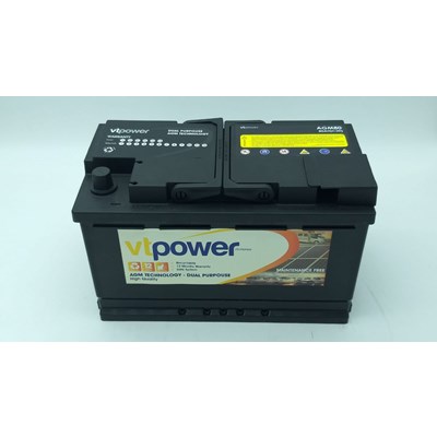 VT POWER BATERIA AGM 80AH